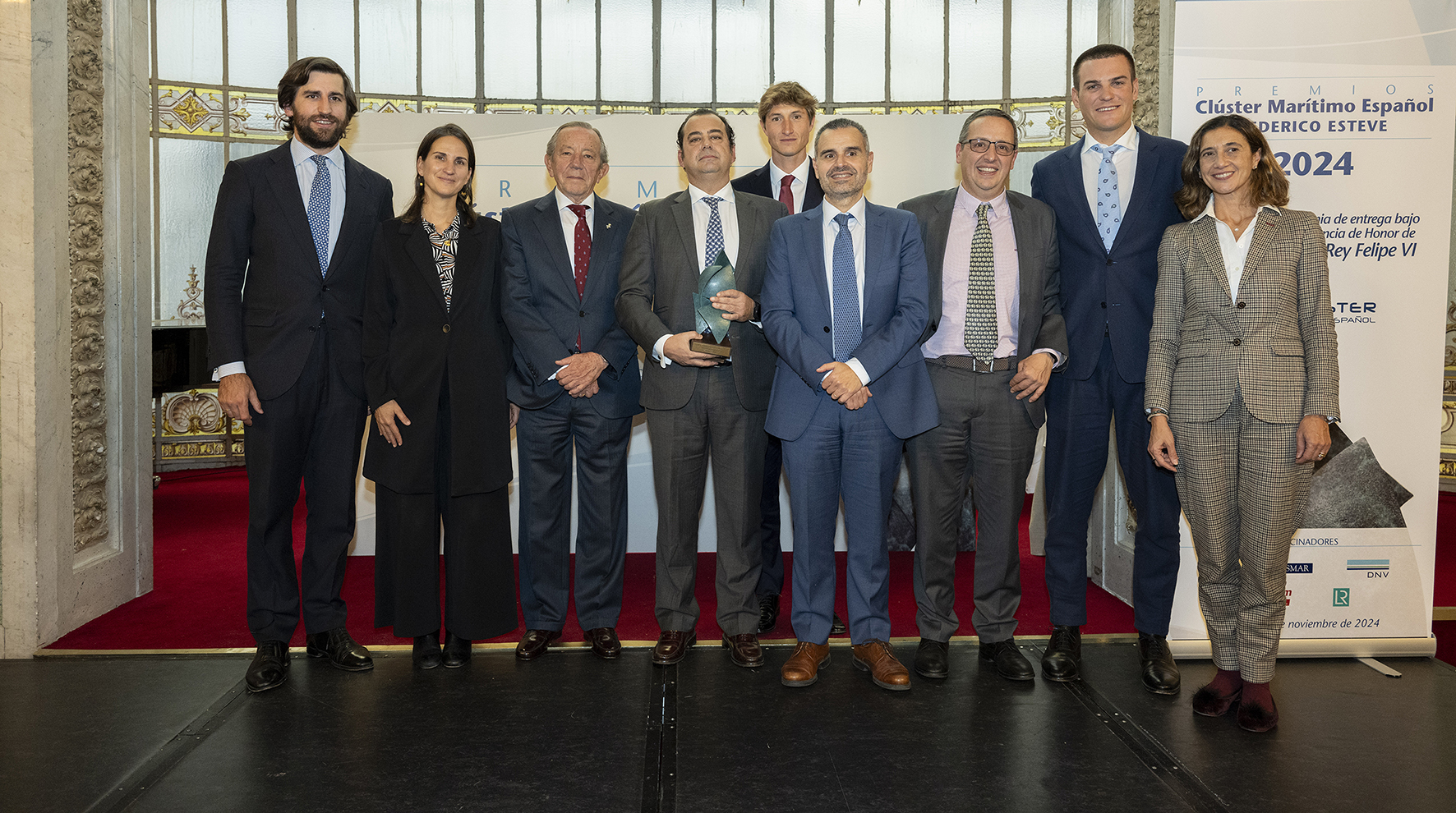 Pérez y Cía. Group receives the Federico Esteve Award in Communication from the Spanish Maritime Cluster.